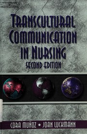 Cover of: Transcultural communication in nursing by Cora C. Muñoz