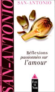 Cover of: Réflexions passionnées sur l'amour