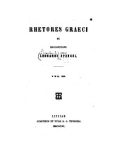 Cover of: Rhetores graeci