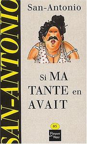Cover of: Si ma tante en avait