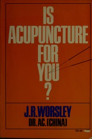 Cover of: Is acupuncture for you?