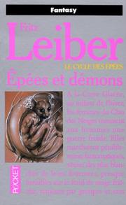 Cover of: Le cycle des épées. 1, Epées et démons by Fritz Leiber, Fritz Leiber