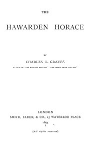 Cover of: The Hawarden Horace