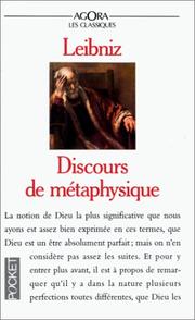 Cover of: Discours de métaphysique