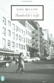 Cover of: Humboldt's gift by Saul Bellow