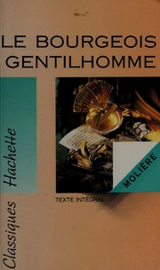 Cover of: Le bourgeois gentilhomme by Molière