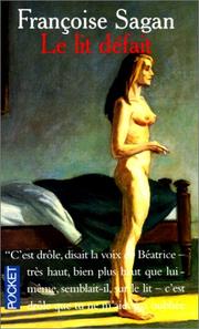Cover of: Le Lit Defait by Françoise Sagan