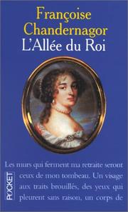 Cover of: L'Allee Du Roi by Françoise Chandernagor