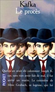 Cover of: Le Procès by Franz Kafka