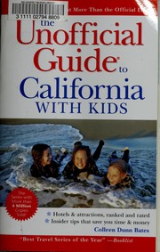 Cover of: The unofficial guide to California with kids