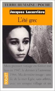 Cover of: L Ete Grec