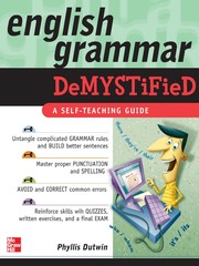 Cover of: English grammar demystified: a self-teaching guide