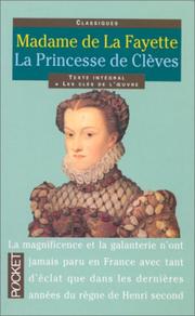Cover of: La Princesse de Cleves by Madame de La Fayette