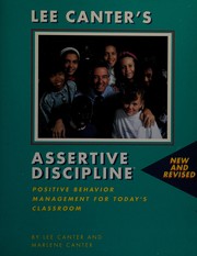 Cover of: Assertive discipline by Lee Canter