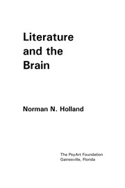 Cover of: Literature and the brain by Norman Norwood Holland