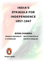 Cover of: India's Struggle for Independence