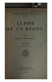 Cover of: La fine di un regno ... by Raffaele De Cesare