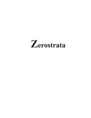 Cover of: Zerostrata