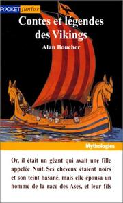 Cover of: Contes et légendes des Vikings by Alan Boucher