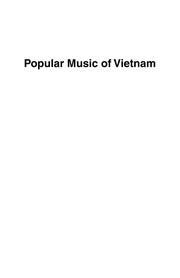 Popular music of Vietnam by Dale A. Olsen