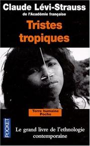 Cover of: Tristes Tropiques by Claude Lévi-Strauss