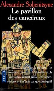 Cover of: Le Pavillon des cancéreux