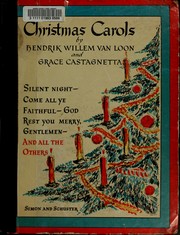 Cover of: Christmas carols by Hendrik Willem Van Loon