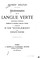 Cover of: Dictionnaire de la langue verte.