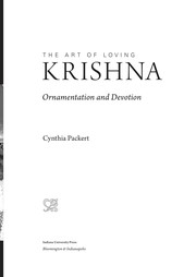 Cover of: The art of loving Krishna: ornamentation and devotion