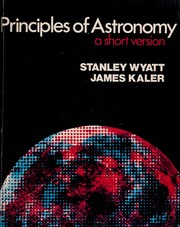 Cover of: Principles of astronomy by Stanley P. Wyatt