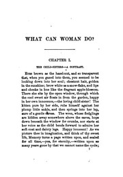 Cover of: What Can Woman Do?