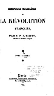 Cover of: Histoire complète de la révolution française