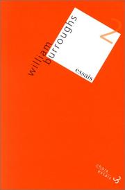 Cover of: Essais by William S. Burroughs