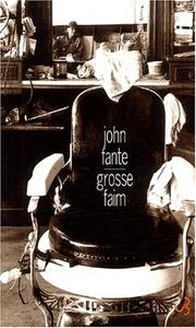 Cover of: Grosse faim  by John Fante