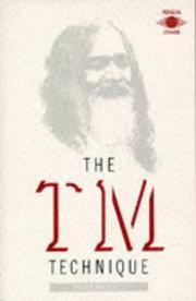 Cover of: The TM Technique by Peter Russell