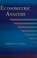 Cover of: Econometric analysis