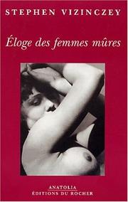 Cover of: Eloge des femmes mûres