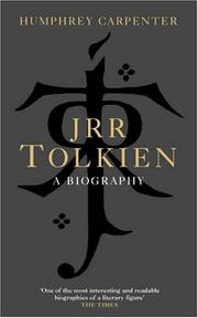Cover of: J R R Tolkien by Humphrey Carpenter