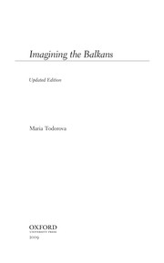 Cover of: Imagining the Balkans by Marii︠a︡ Nikolaeva Todorova