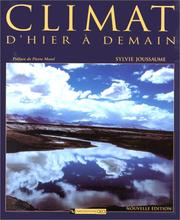 Cover of: Climat d'hier à demain by S. Joussaume