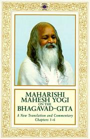 Cover of: Maharishi Mahesh Yogi on the Bhagavad-Gita  by Maharishi Mahesh Yogi