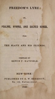 Cover of: Freedom's lyre by Edwin F. Hatfield