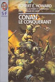 Cover of: Conan le conquérant by Robert E. Howard