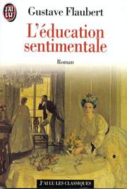 Cover of: L'éducation sentimentale by Gustave Flaubert