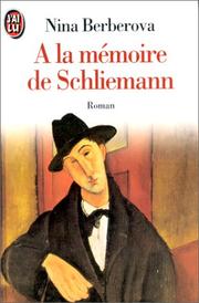 Cover of: A la mémoire de Schliemann
