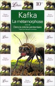 Cover of: Metamorphose - 3, the by Franz Kafka