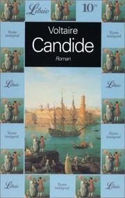Cover of: Candide - 31 - by Voltaire