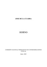 Cover of: Horno by 
