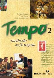 Cover of: Tempo 2: Methode de Francais