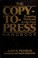 Cover of: The copy-to-press handbook